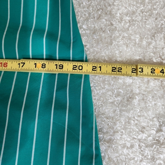 a new day Green Pleated Tie Front Sundress Resortwear,vacation,travel - Picture 7 of 10